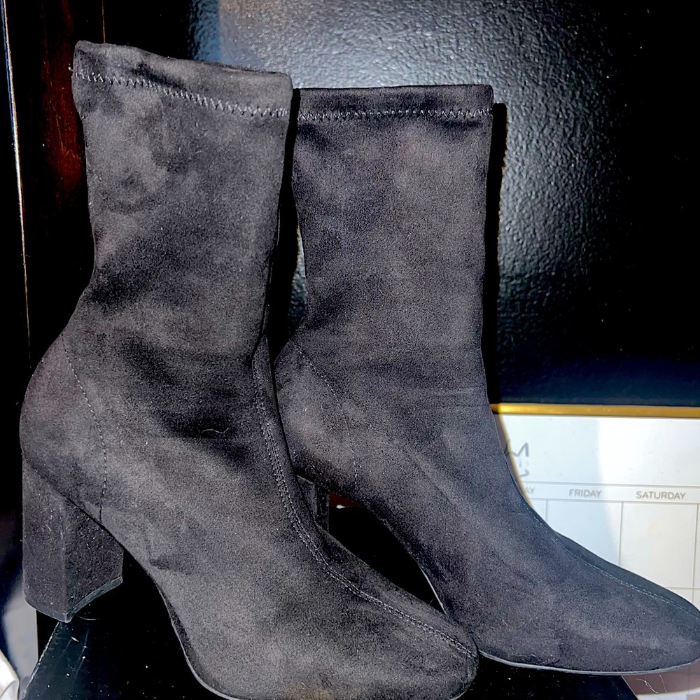 Black booties